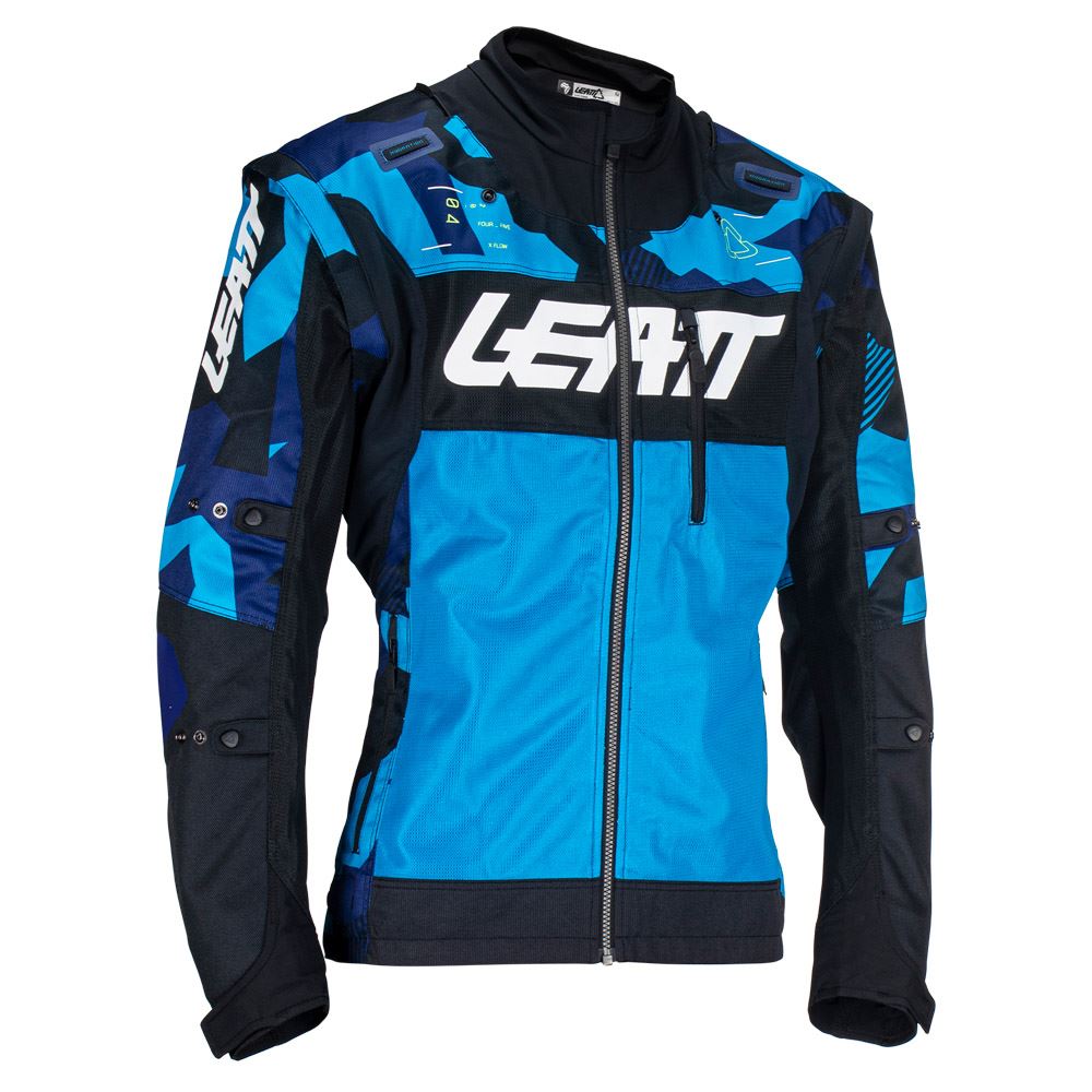 Leatt 2026 Motocross Jacket 4.5 X-Flow Blue