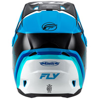 Fly Racing 2025 Kinetic Rally Motocross Helmet Blue Black White
