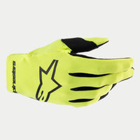 Alpinestars 2026 Radar Motocross Gloves Yellow Flou Black