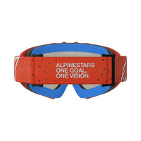 Alpinestars 2027 Youth Vision Vesta MX Goggles Orange Mirror Silver