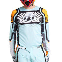 Troy Lee Designs 2025 Motocross Combo Kit SE Pro Wavez Bleached Aqua