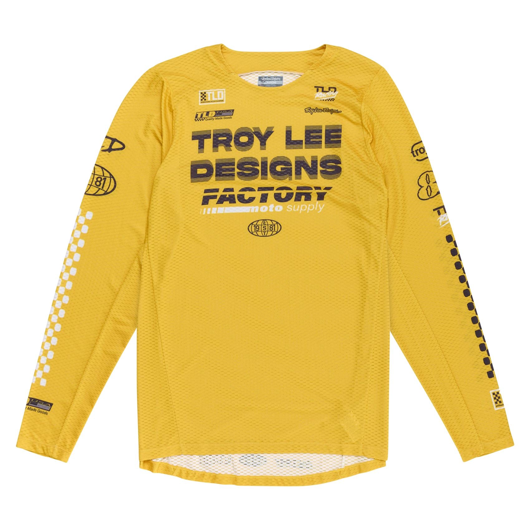 Troy Lee Designs Spring 2025 MX Jersey GP PRO AIR Factory Jersey Gold