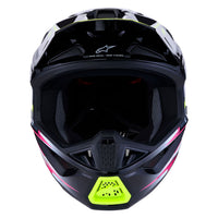 Alpinestars 2027 S-M7 Blaster MX Helmet Black Grey Yellow Fluo