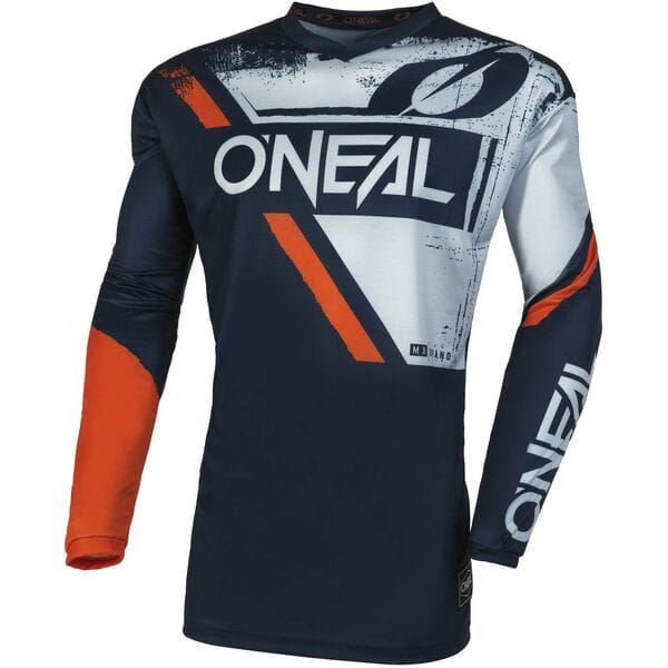 O'Neal 2024 Motocross Combo Kit Element Shocker Blue Orange