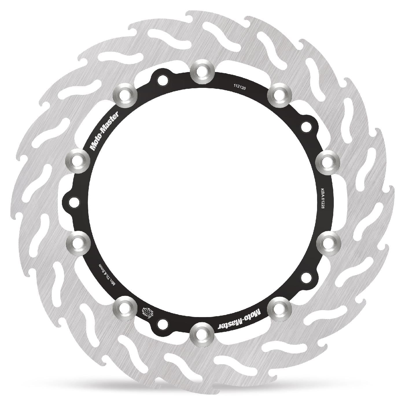 Moto-Master Front Right Floating Flame Series 305 mm For BMW R 850 R (R259) Spoked wheel (non-ABS) 1994-2002