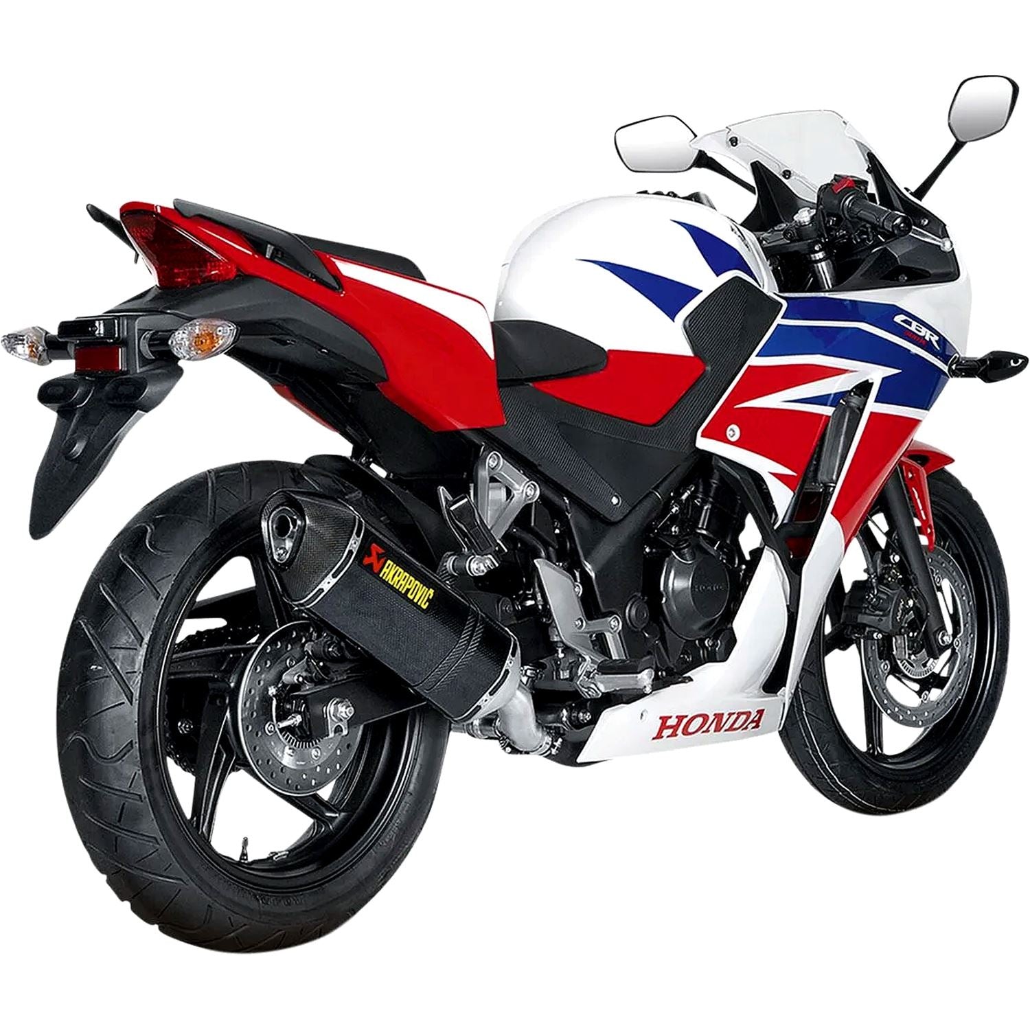 Akrapovic Carbon Fiber Line Slip On Silencer For Honda CBR 300 R 2014-2016