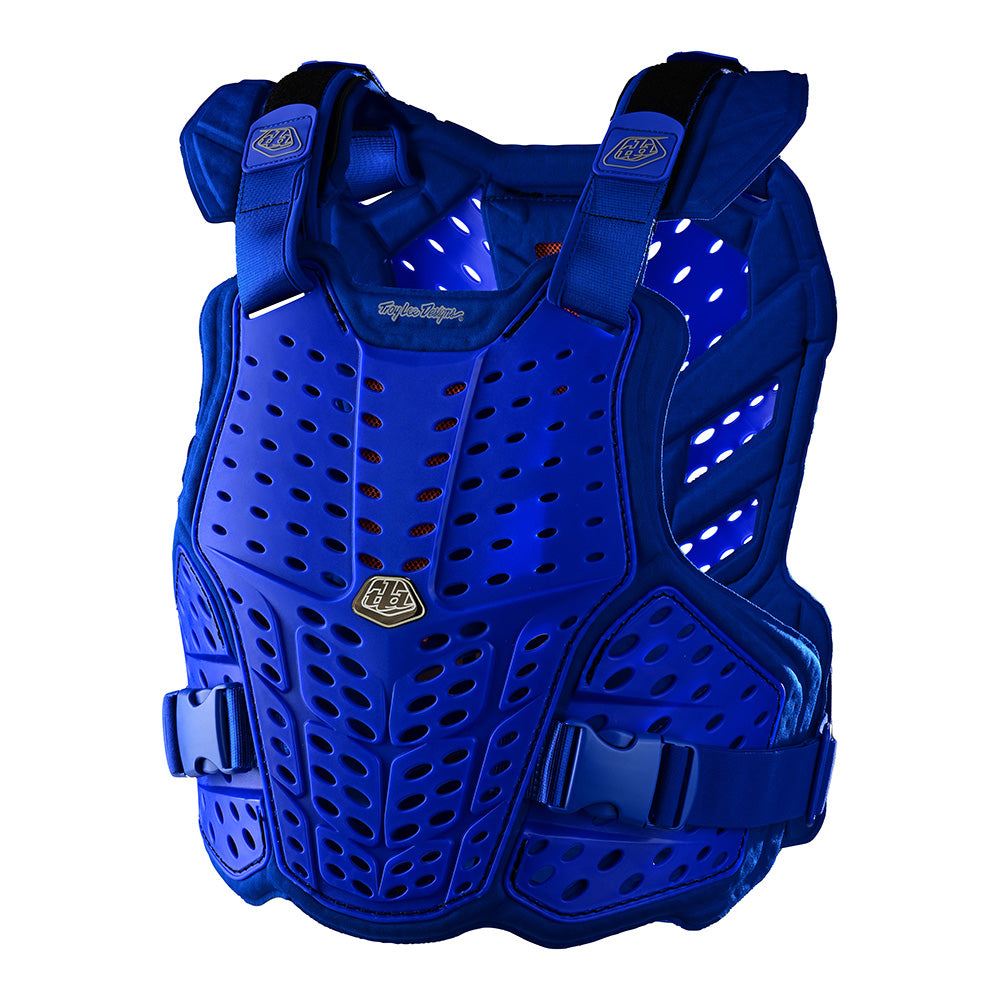 Troy Lee Designs 2025 Rockfight Solid Blue Chest Protector