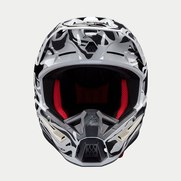 Alpinestars 2026 Supertech SM5 Mineral Cool Grey Dark Grey  Motocross Helmet