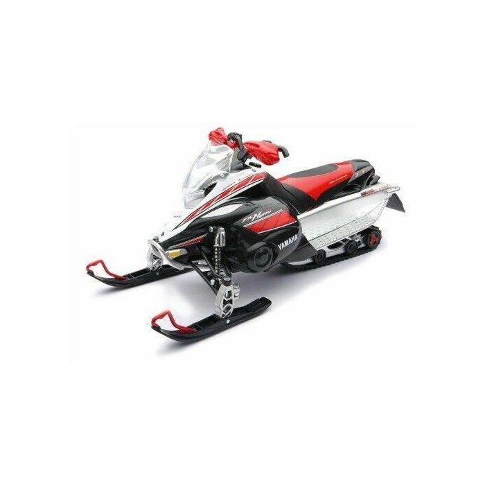 Yamaha FX Snowmobile Red And Black 1:12 Scale Model Toy