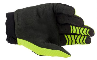 Alpinestars 2024 Full Bore Youth Motocross Gloves Yellow Flou Black