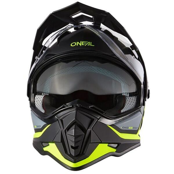O'Neal 2025 Motocross Helmet SIERRA R V.24 Black Yellow Grey