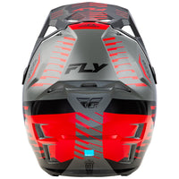 Fly Racing 2025 Formula CP Slice Motocross Helmet Grey Red Black