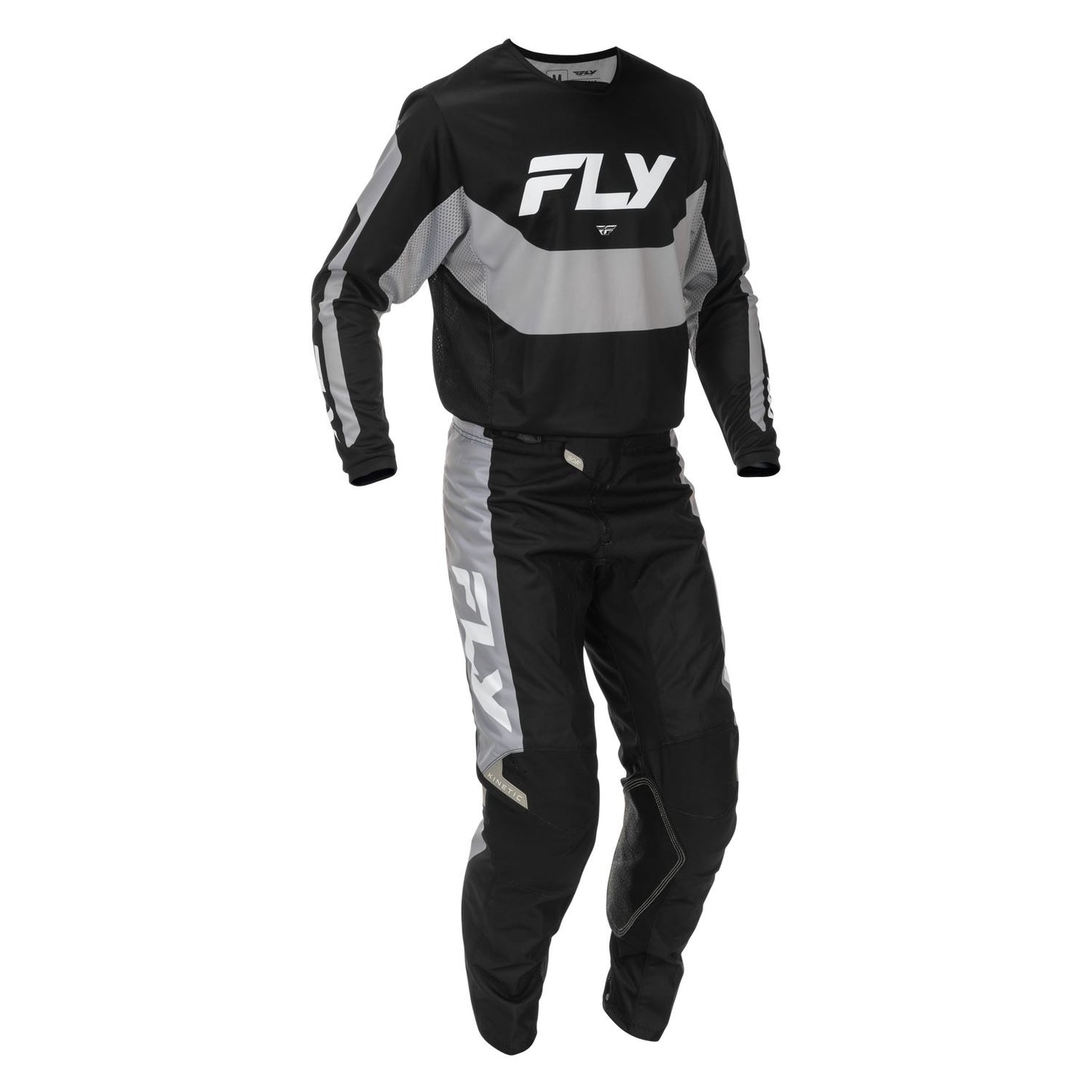 Fly Racing 2026 Motocross Combo Kit Kinetic  Black Grey