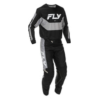 Fly Racing 2026 Motocross Combo Kit Kinetic  Black Grey
