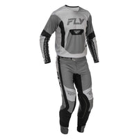 Fly Racing 2026 Motocross Combo Kit Lite  Grey Black