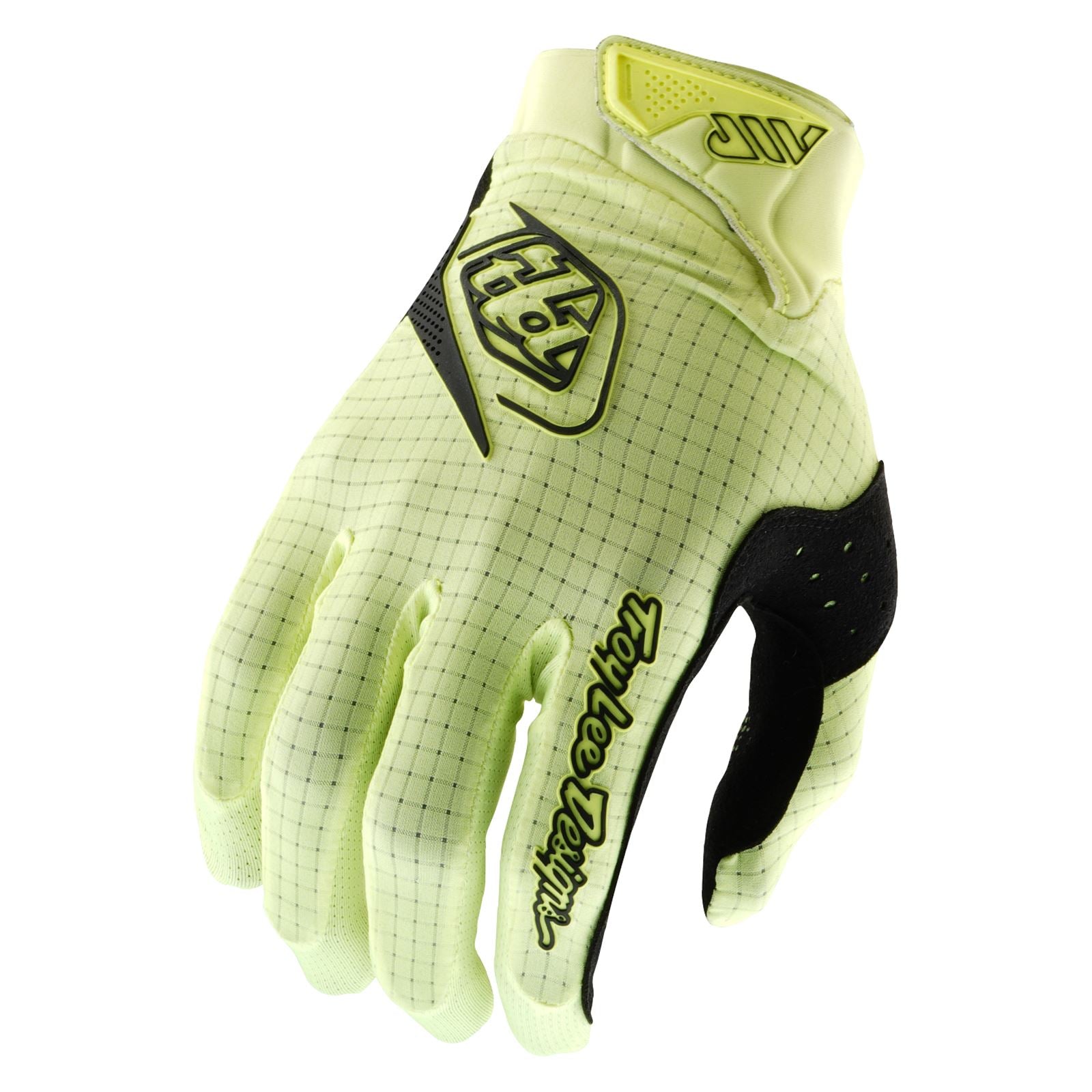 Troy Lee Designs Spring 2025 MX Gloves AIR Mono Glo Yellow