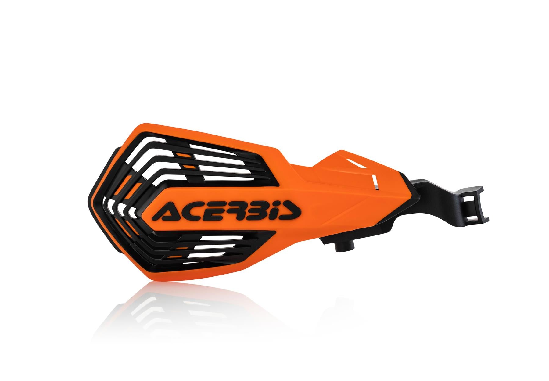Acerbis K-Future Vented Handguards Orange Black Husqvarna FC 450 2014 - 2025