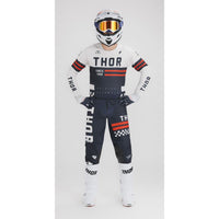 Thor Pulse Combat Midnight Vintage White Motocross Combo Kit CLEARANCE