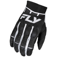 Fly Racing 2025 Evolution DST Motocross Gloves Black White