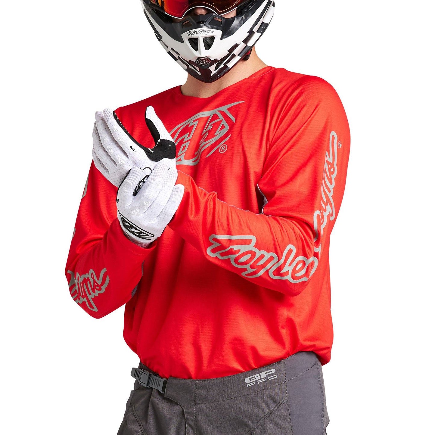 Troy Lee Designs 2025 GP Pro Icon Red Grey Jersey