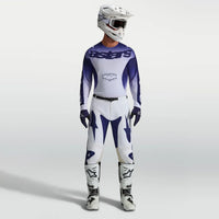 Alpinestars 2027 Racer Air Amber MX Combo Kit Blue Navy White