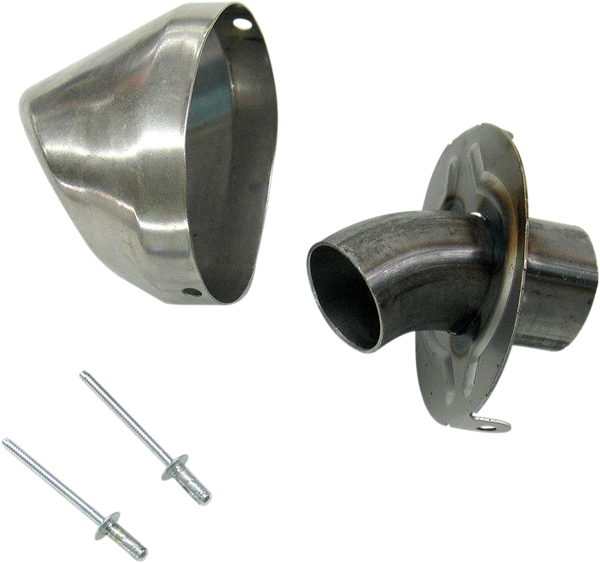 FMF Rear Cone Cap Replacement 28.6mm Outlet For FMF Powercore 2 Silencer Exhaust