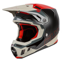 Fly Racing 2026 Motocross Helmet Formula CC Glide Black Red Grey