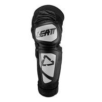 Leatt 2024 3DF Hybrid EXT Youth Knee Guards Black