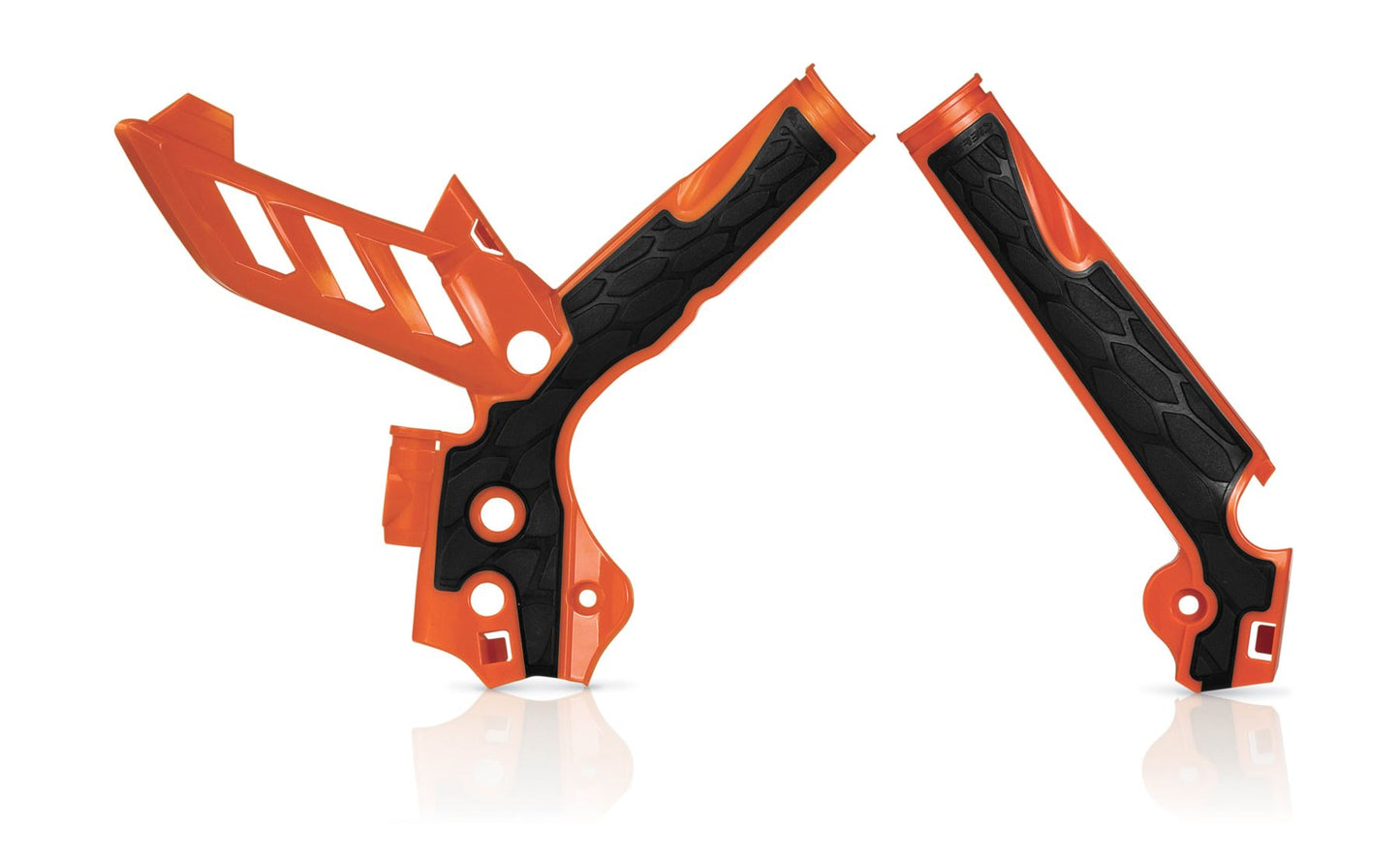 Acerbis X-Grip Frame Protector Guards Orange For KTM EXC-F 250 2012-2016