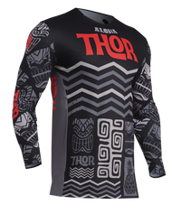 Thor 2025 Motocross Jersey Prime Aloha Black