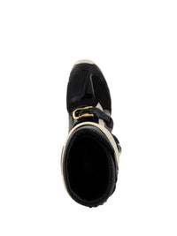 Alpinestars 2026 Tech 7 Enduro Drystar MX Boots Black Dark Grey Gold