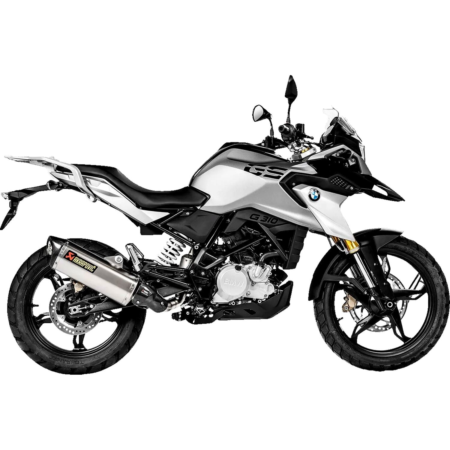 Akrapovic Carbon Fiber Exhaust Heat Shield For BMW G 310 GS ABS Edition 40 years GS 2021