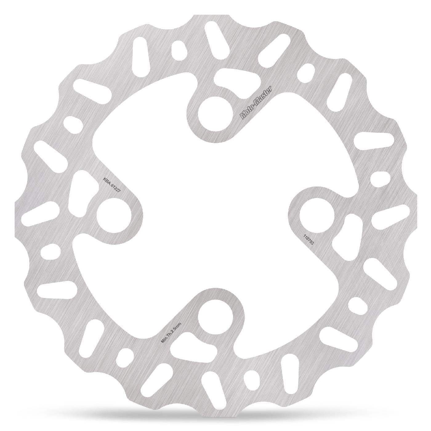 Moto-Master Front Nitro Series 185 mm Brake Disc For Gas Gas Contact 250 ES 2017-2018