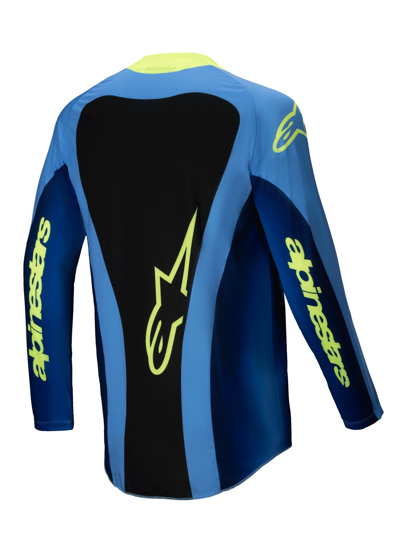 Alpinestars 2025 Techstar Melt Motocross Combo Kit Yellow Flou Blue