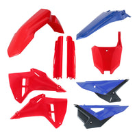Acerbis Full Plastic Kit 2027 Red Blue For HONDA CRF 250 RX ENDURO SPECIAL 2025-2027