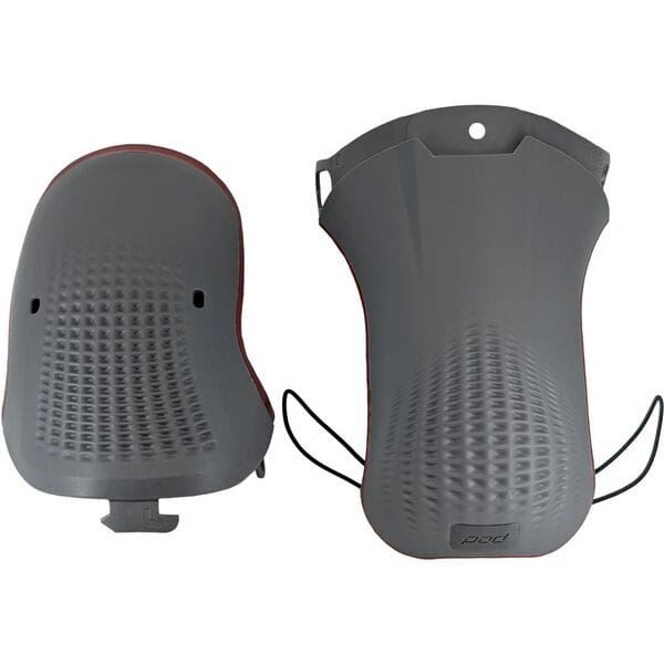 Pod Active Motocross Knee Brace Impact Guard Set KX 3.0 CE2 Grey - Left
