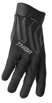 Thor Motocross Gloves CLEARANCE Draft Black