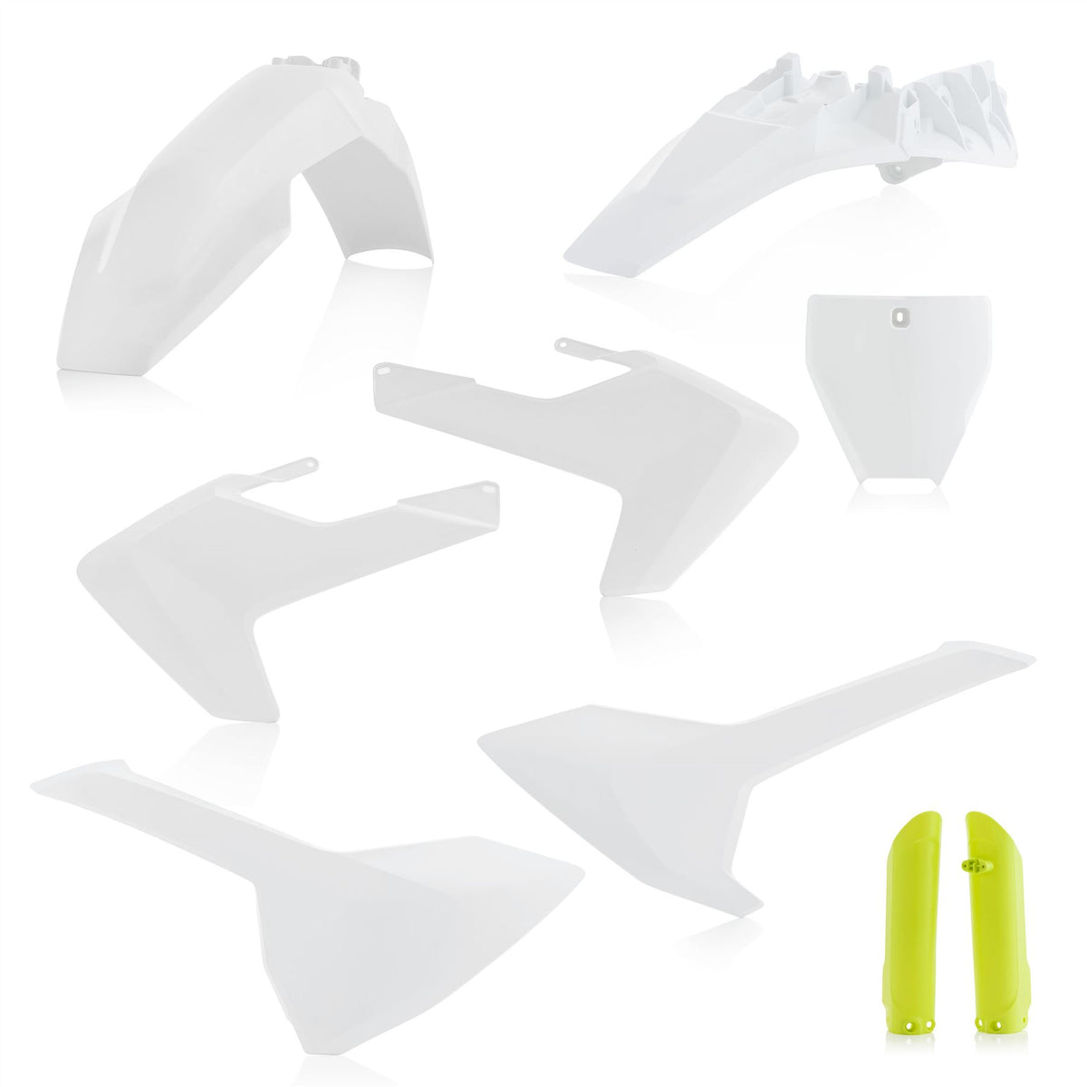 Acerbis Radiator Rad Scoops White For Husqvarna TE 250 2017
