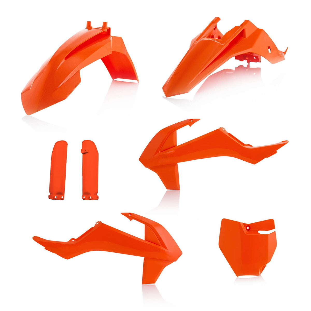 Acerbis Full Plastic Kit Orange 016 For KTM SX 65 2016-2018