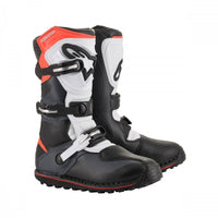 Alpinestars 2027 Tech-T Trials Boots Black Grey Red Fluo