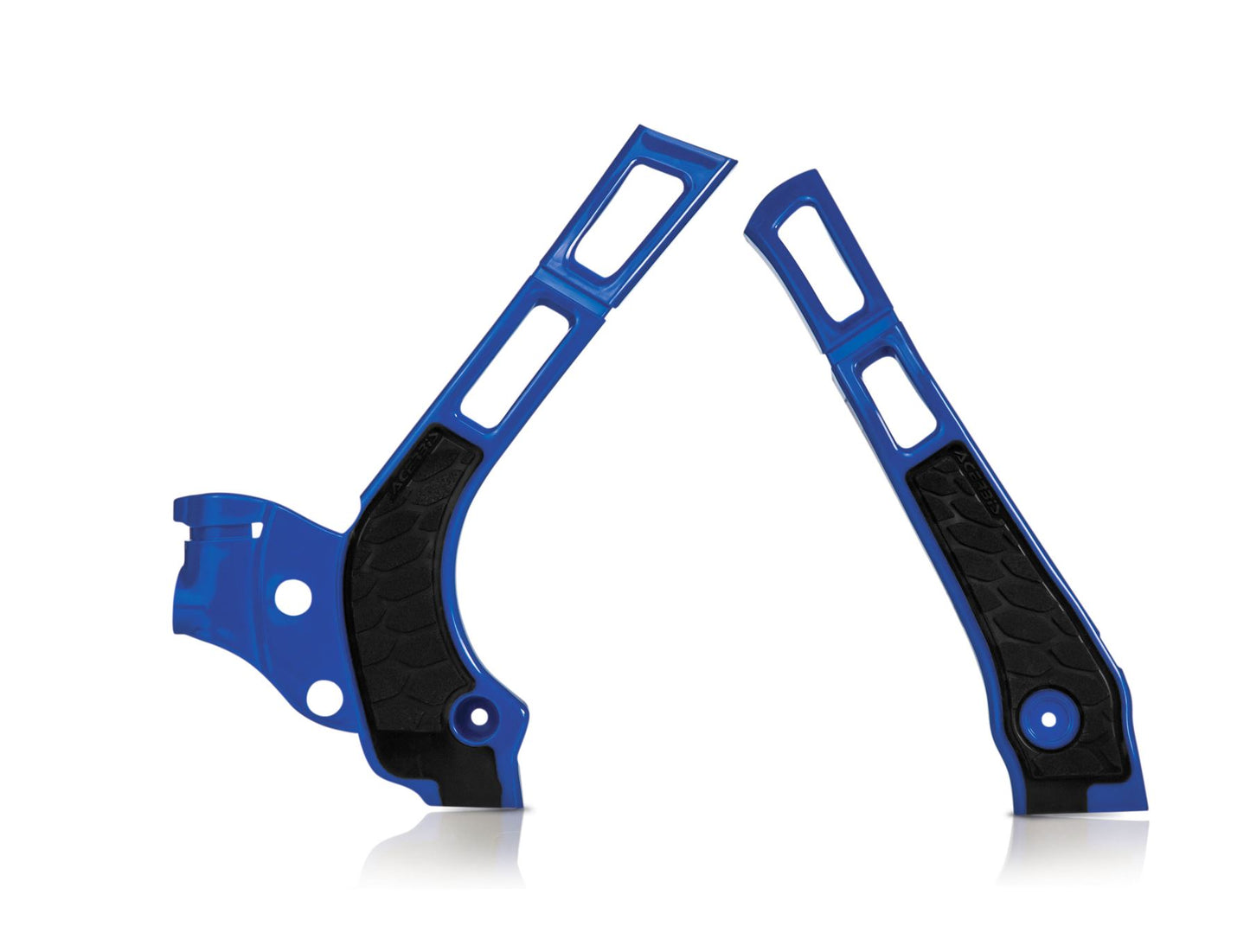 Acerbis X-Grip Frame Protector Guards Blue For Yamaha WR 250 2T 2006-2021