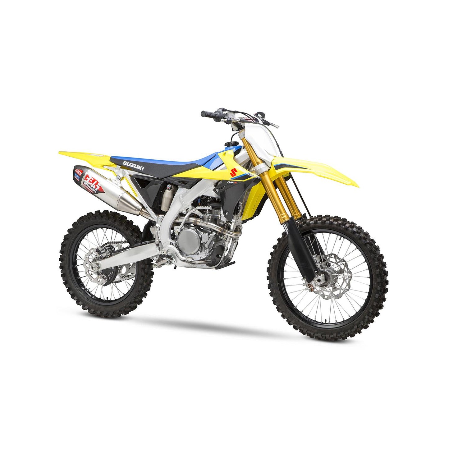 Yoshimura RS-12 Full Exhaust System Stainless Steel Aluminium Carbon Cap For Suzuki RM-Z 250 2019-2023