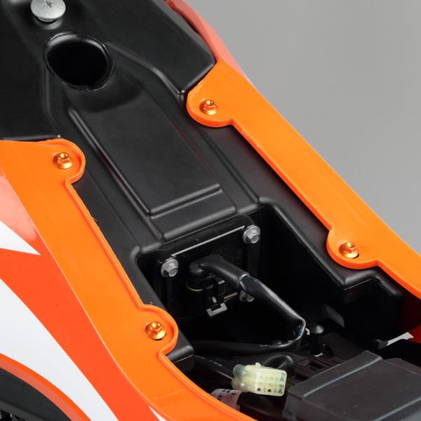 Zeta Racing Aluminium Bolt Kit For KTM Plastics Orange KTM SX SX-F SXF ZE88-5843