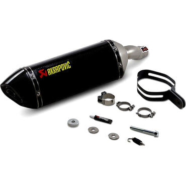 Akrapovic Carbon Fiber Line Slip On Silencer For Kawasaki EX 300 Ninja SE 2015-2016