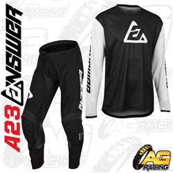 Answer 2023 Arkon Bold Kit Pants Shirt Black   Racing