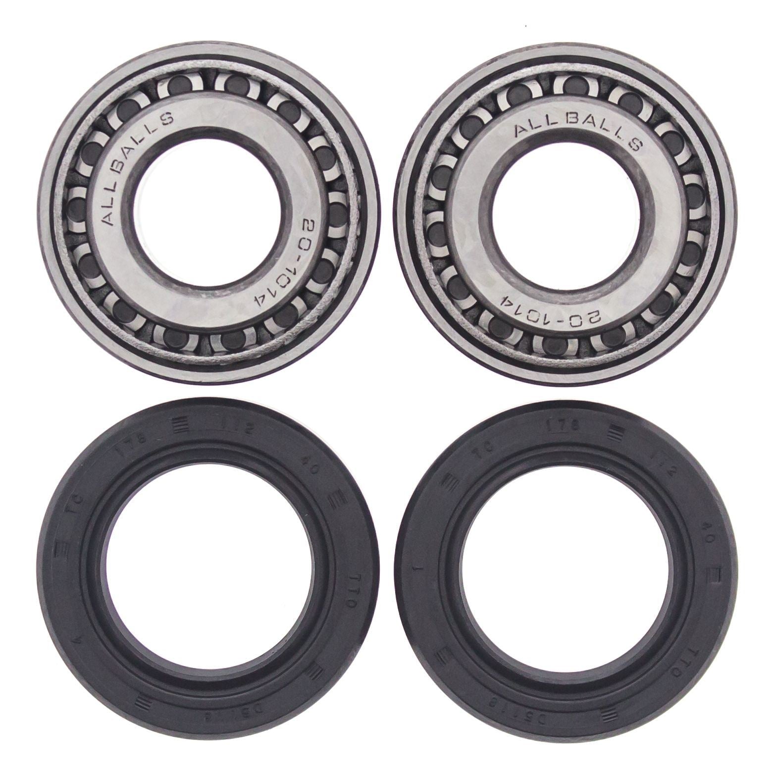 All Balls Rear Wheel Bearing Kit For Harley XLH 883 Evolution Deluxe 1986-1987
