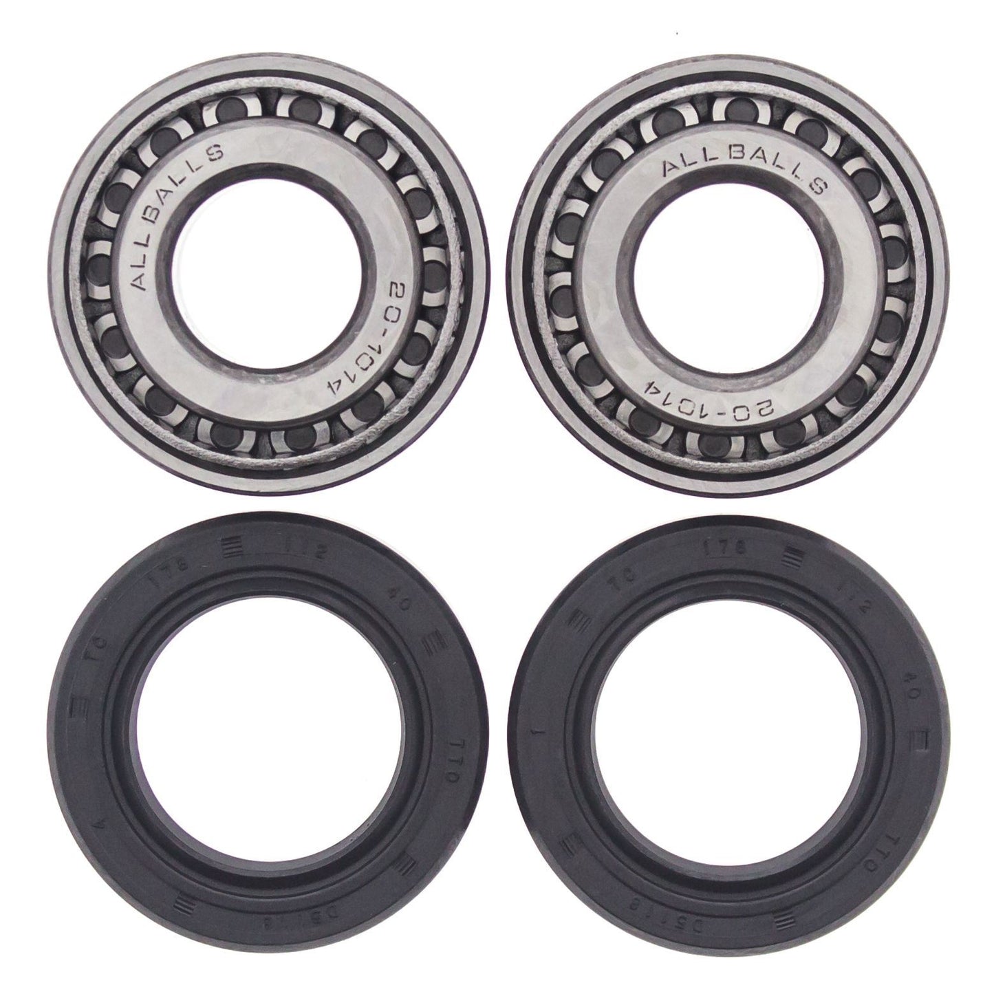 All Balls Rear Wheel Bearing Kit For Harley FLHTC Chrome 1985