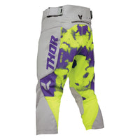 Thor 2026 Youth Launchmode Bleach Grey Acid MX Pants