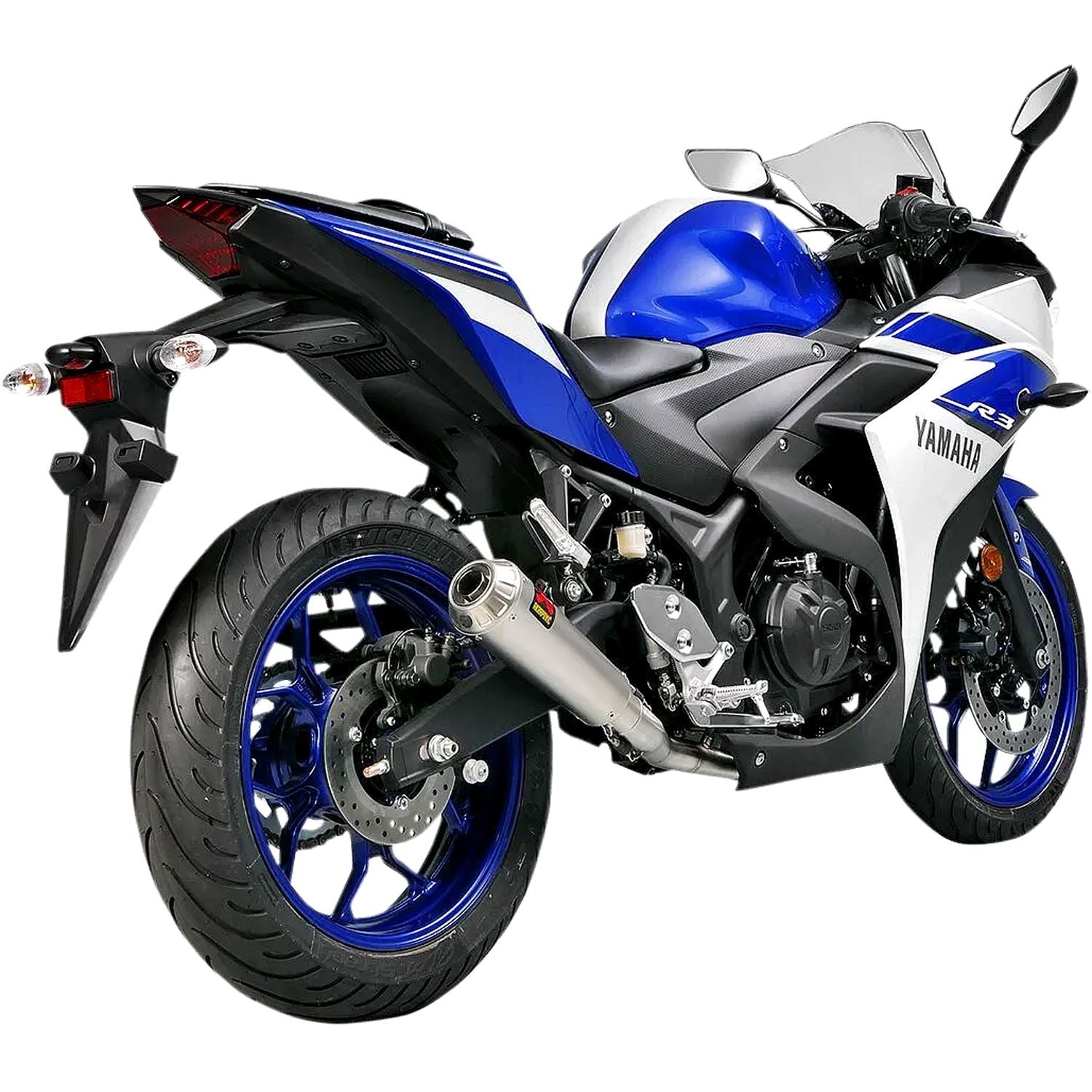 Akrapovic Stainless Steel Racing Line Full Exhaust System For Yamaha YZF-R3 2015-2019