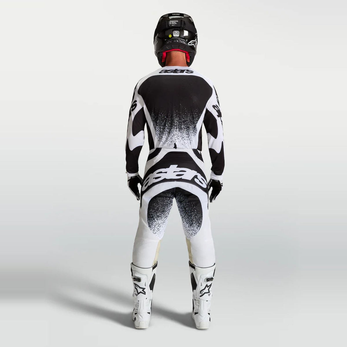Alpinestars 2027 Techstar Swan MX Combo Kit White Black